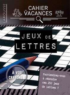 Front cover_Cahier de vacances Larousse