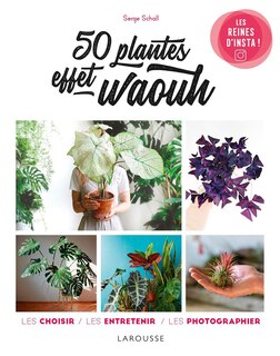Couverture_50 plantes effet waouh : les choisir, les entretenir, les photographier