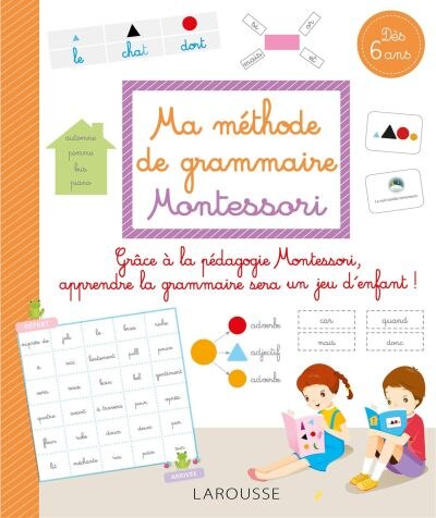Couverture_Ma méthode de grammaire Montessori