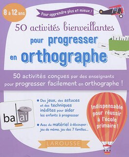 Front cover_50 activites bienveillantes.. orthographe