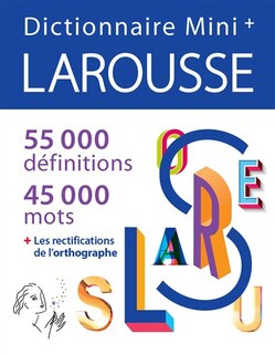 Front cover_DICTIONNAIRE LAROUSSE MINI PLUS 2021