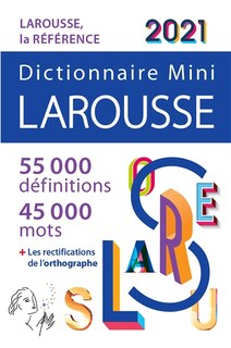 Couverture_DICTIONNAIRE LAROUSSE MINI 2021