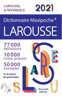 Front cover_Dictionnaire Larousse maxipoche + 2021