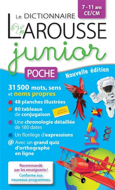 Couverture_LAROUSSE JUNIOR 7-11 ANS POCHE