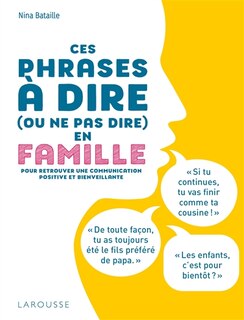Front cover_Ces phrases à dire (ou ne pas dire) en famille