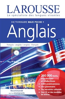 Couverture_Dictionnaire maxipoche + anglais : français-anglais, anglais-français