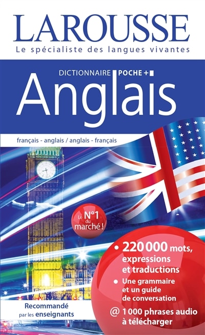 Front cover_DICTIONNAIRE POCHE PLUS -FRANÇAIS-ANGLAIS / ANGLAIS FRANÇAIS