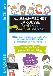 Front cover_Mes mini-fiches Larousse spécial tables de multiplication