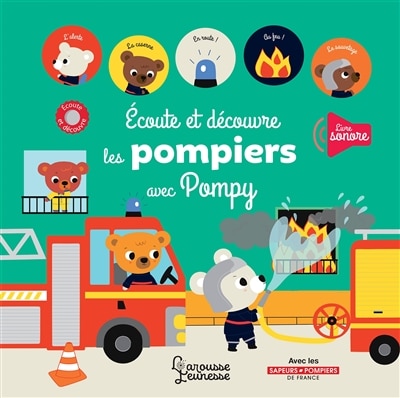 Front cover_Ecoute et découvre les pompiers avec Pompy