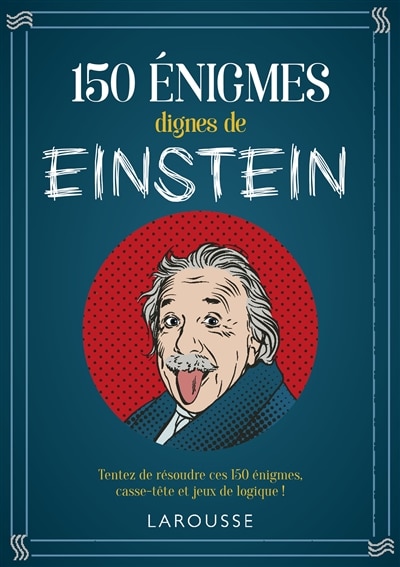 Couverture_150 énigmes dignes de Albert Einstein