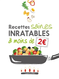Couverture_Recettes saines inratables à moins de 2 euros