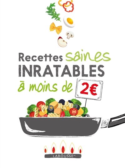 Couverture_Recettes saines inratables à moins de 2 euros