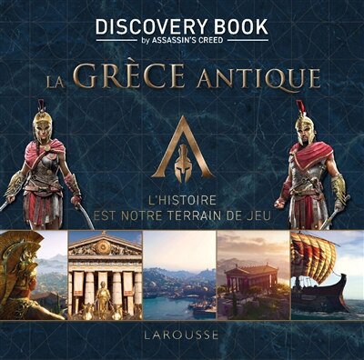 Front cover_Discovery book by Assassin's creed: La Gr&egrave;ce antique