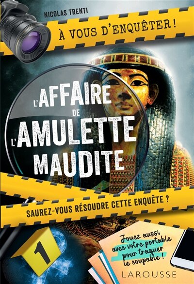 Front cover_Affaire De L'amulette Maudite -l'