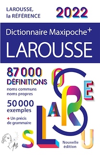 Couverture_Dictionnaire Larousse maxipoche + 2022