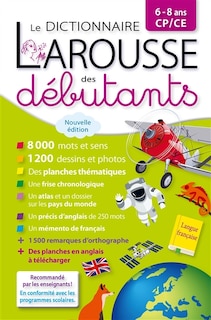 Front cover_Le dictionnaire Larousse des débutants, 6-8 ans, CP-CE