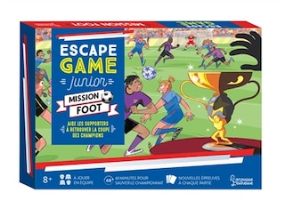 Front cover_Escape game junior -mission foot-coffret