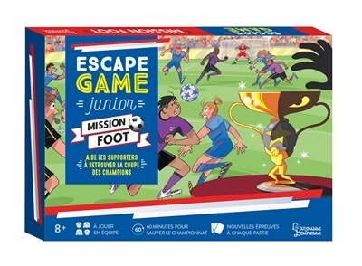 Front cover_Escape game junior -mission foot-coffret