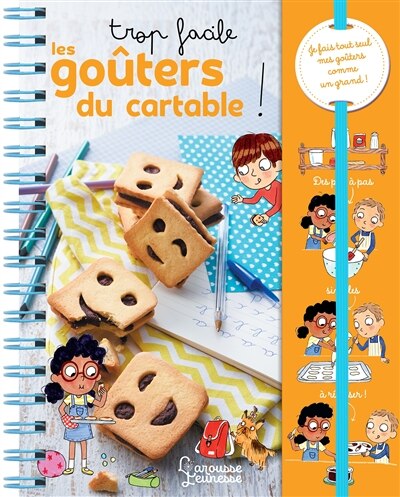 Front cover_Trop facile les goûters du cartable !