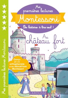 Front cover_1ères lectures Montessori: Au château fort