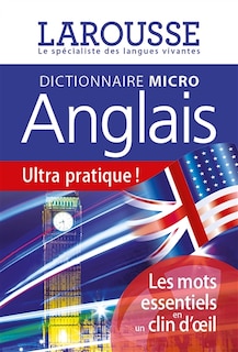 Couverture_Dictionnaire micro Larousse anglais