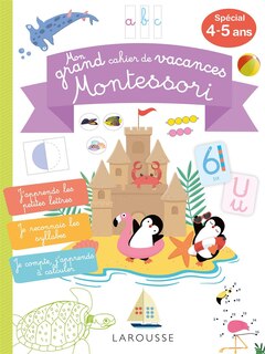 Front cover_Mon grand cahier de vacances Montessori