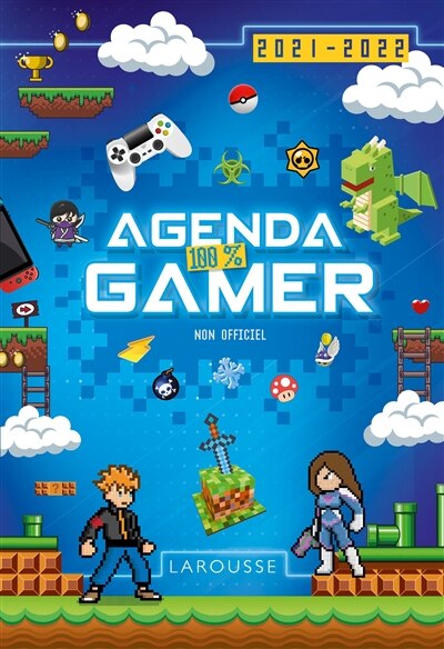 Front cover_Agenda scolaire special gamers
