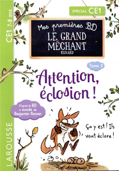 Front cover_Attention, éclosion ! : spécial CE1, 7-8 ans