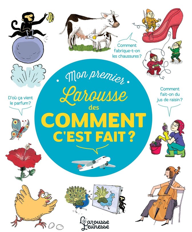 Front cover_Mon premier Larousse des comment c'est fait ?