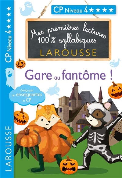 Front cover_1ères lectures syllabiques: Gare au fantôme