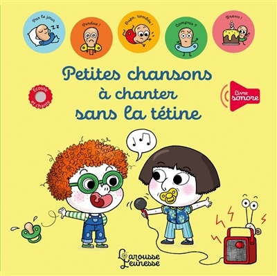 Couverture_Petites chansons à chanter sans la tétine