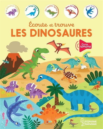 Front cover_Les dinosaures