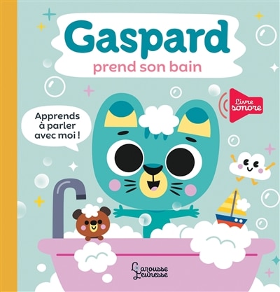 Couverture_Gaspard prend son bain
