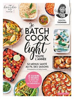 Front cover_Je batch cook light toute l'année