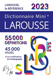 Front cover_Dictionnaire Larousse mini + 2023