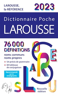 Couverture_Dictionnaire Larousse poche 2023