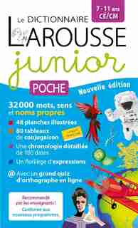 LAROUSSE JUNIOR 7-11 ANS POCHE by Larousse