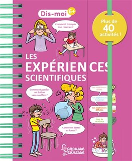 Couverture_Les expériences scientifiques