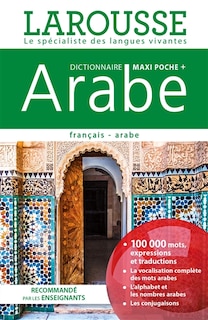 Front cover_Dictionnaire maxipoche + arabe : français-arabe