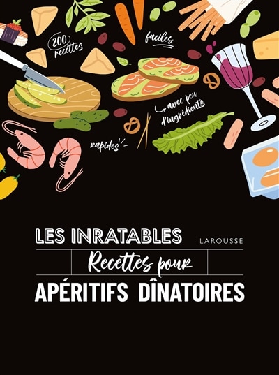 Front cover_Les inratables recettes pour apéritifs dînatoires