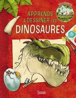 Front cover_Apprends à dessiner les dinosaures