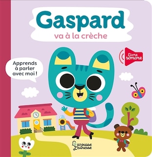 Front cover_Gaspard va à la crèche