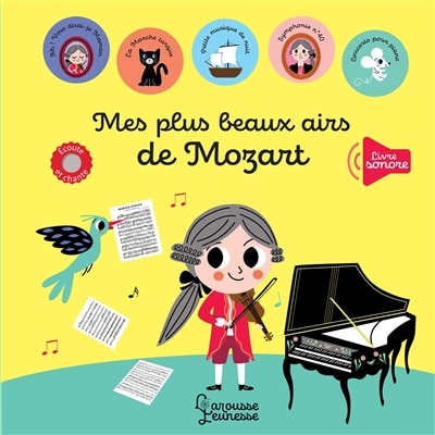 Front cover_Mes plus beaux airs de Mozart