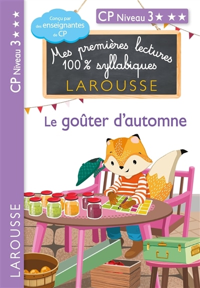 Front cover_Le goûter d'automne : CP niveau 3