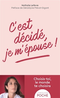 Front cover_C'est décidé, je m'épouse !