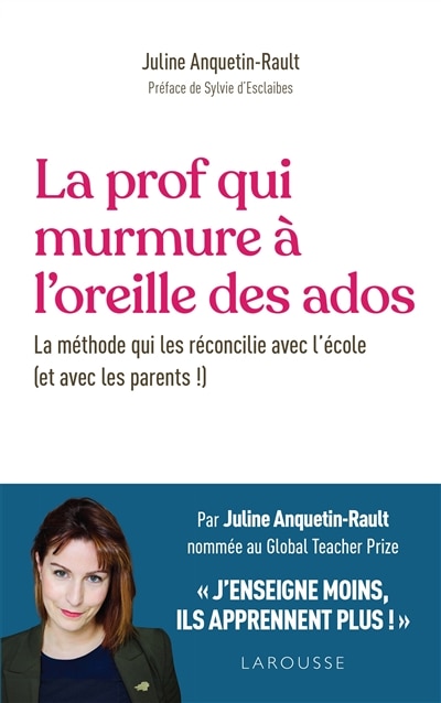 Couverture_La prof qui murmure à l'oreille des ados