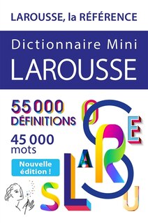 Couverture_Dictionnaire mini Larousse : 55.000 définitions, 45.000 mots