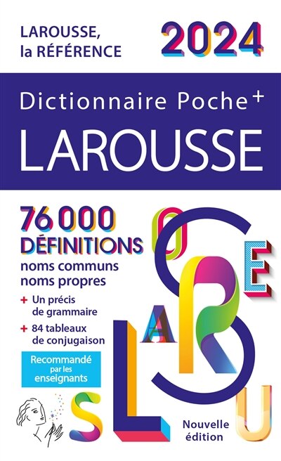 Front cover_Dictionnaire Larousse poche + 2024