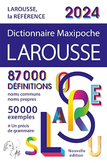 Couverture_Dictionnaire maxipoche Larousse 2024