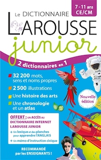 Front cover_Le dictionnaire Larousse junior, 7-11 ans, CE-CM